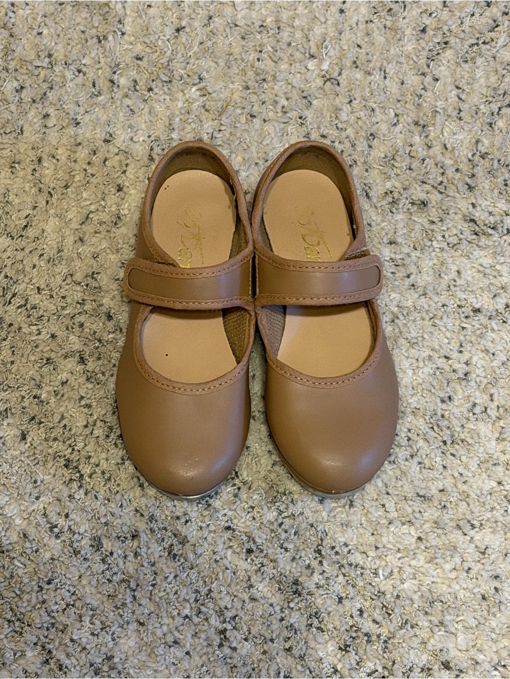 So Danca caramel toddler tap shoes
